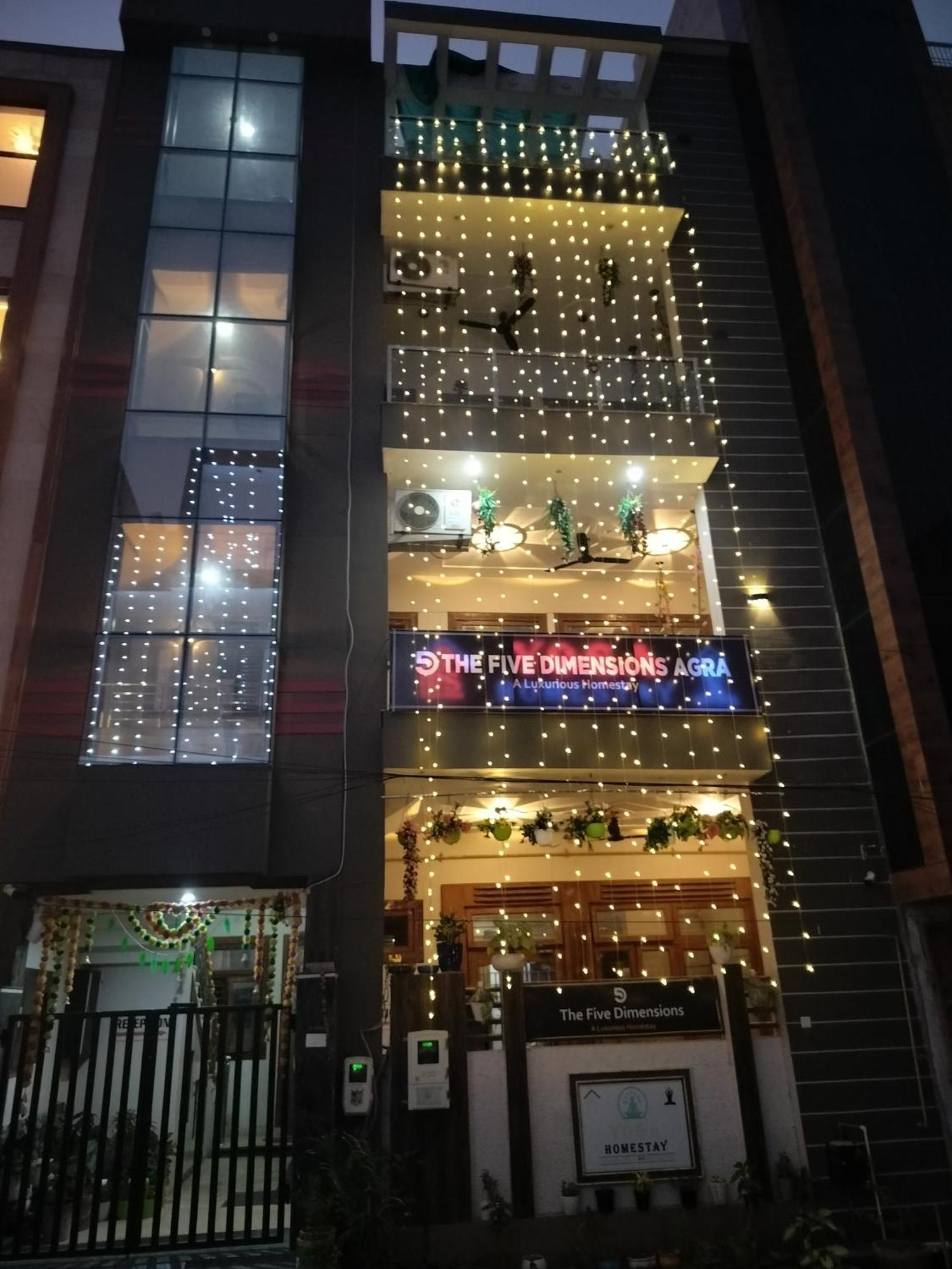 The Five Dimension Apartment Agra  Exterior foto